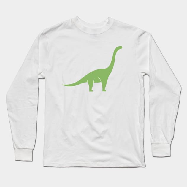 Brachiosaurus Long Sleeve T-Shirt by danielasynner